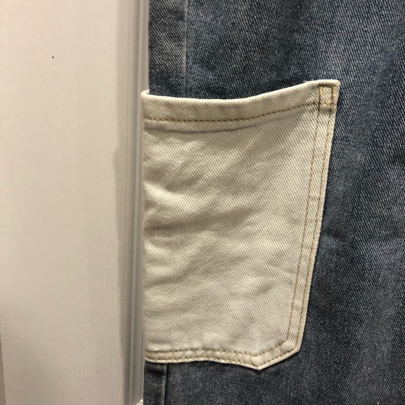 Denim color block jeans - Picture 2 of 4